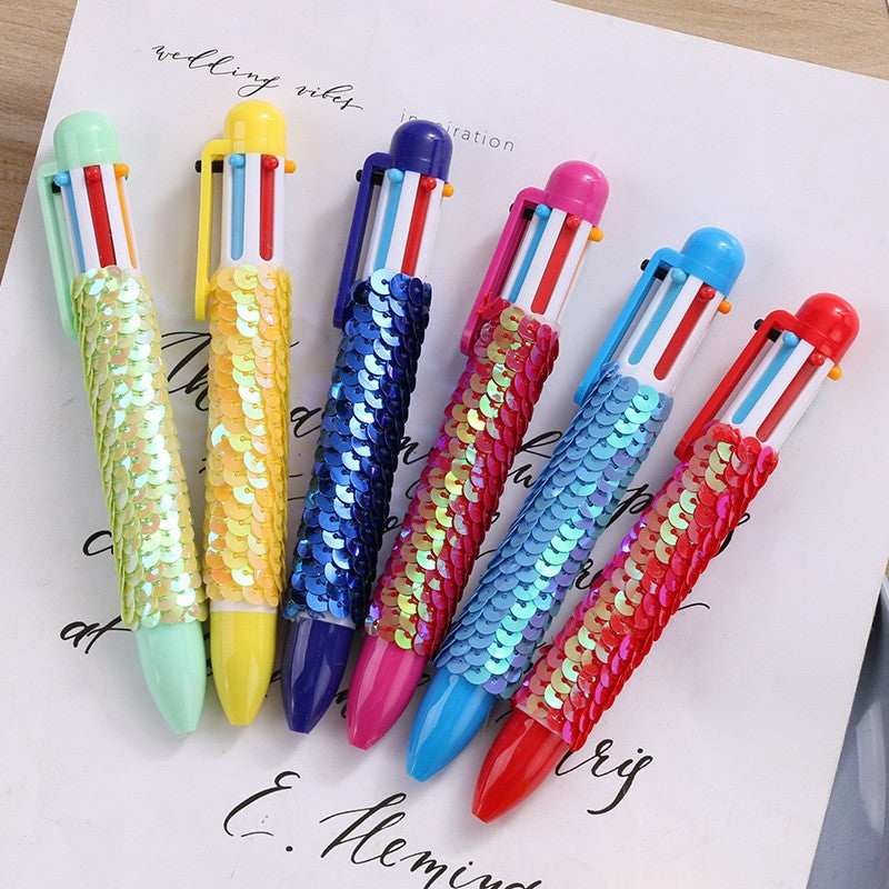 Plástico de plástico al por mayor plástico bolígrafo multicolor